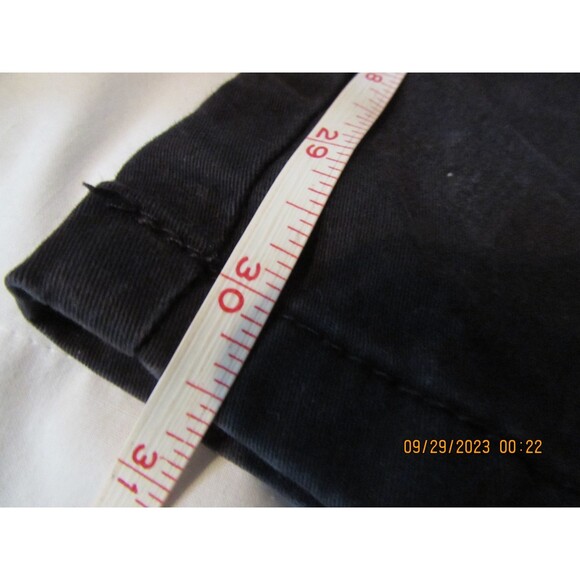 Gloria Vanderbilt Made in Jordan black jean pants back pockets stretch size 14 - Picture 7 of 14